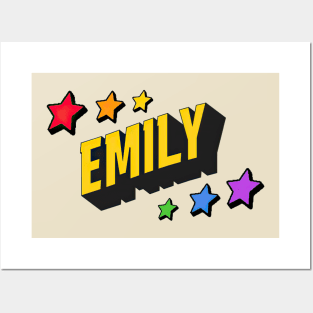 Emily- Personalized style Posters and Art